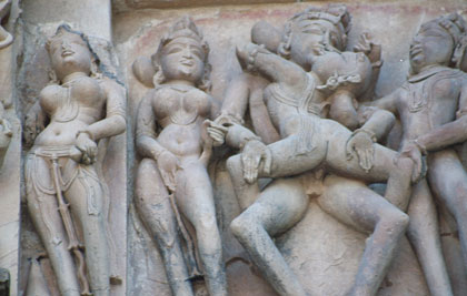 The Kama Sutra Temples, a UNESCO World Cultural Heritage Site